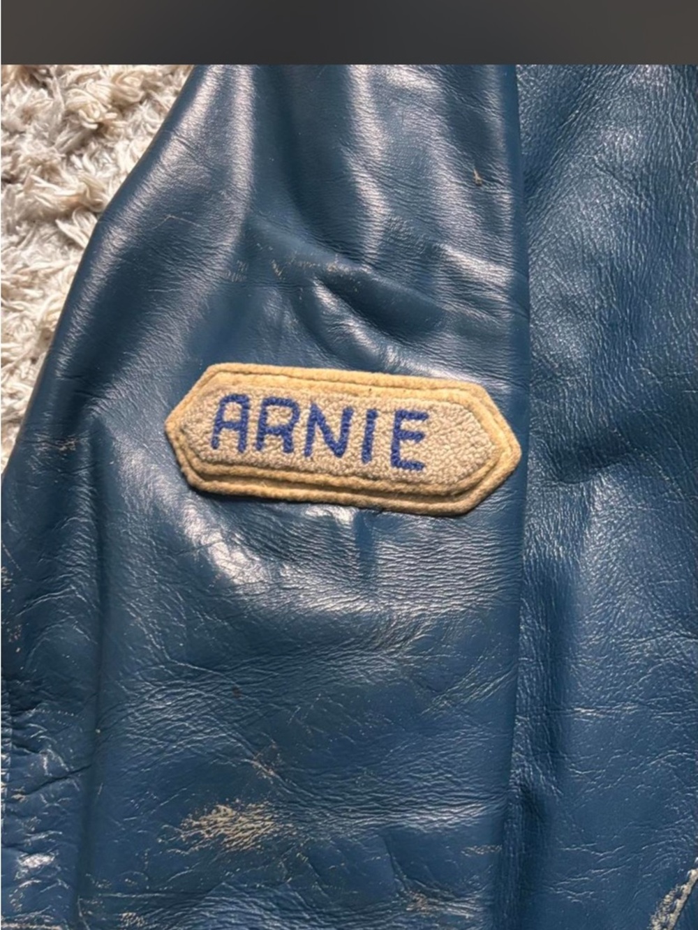Work Leather Patch Jacket - Picture 3 of 8
